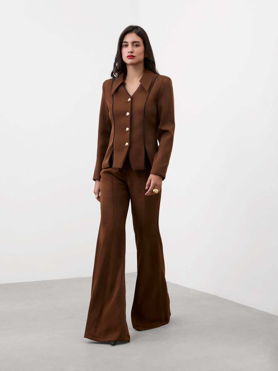 RETRO BOOTCUT TROUSERS