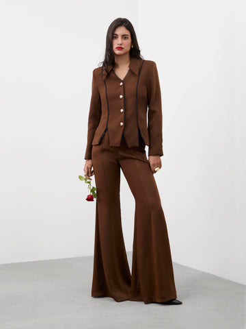 RETRO BOOTCUT TROUSERS