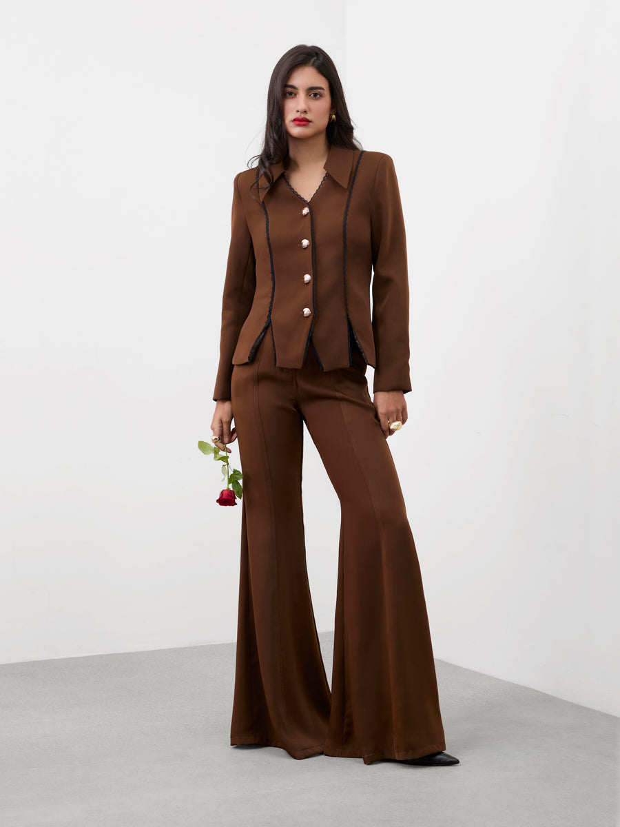 RETRO BOOTCUT TROUSERS