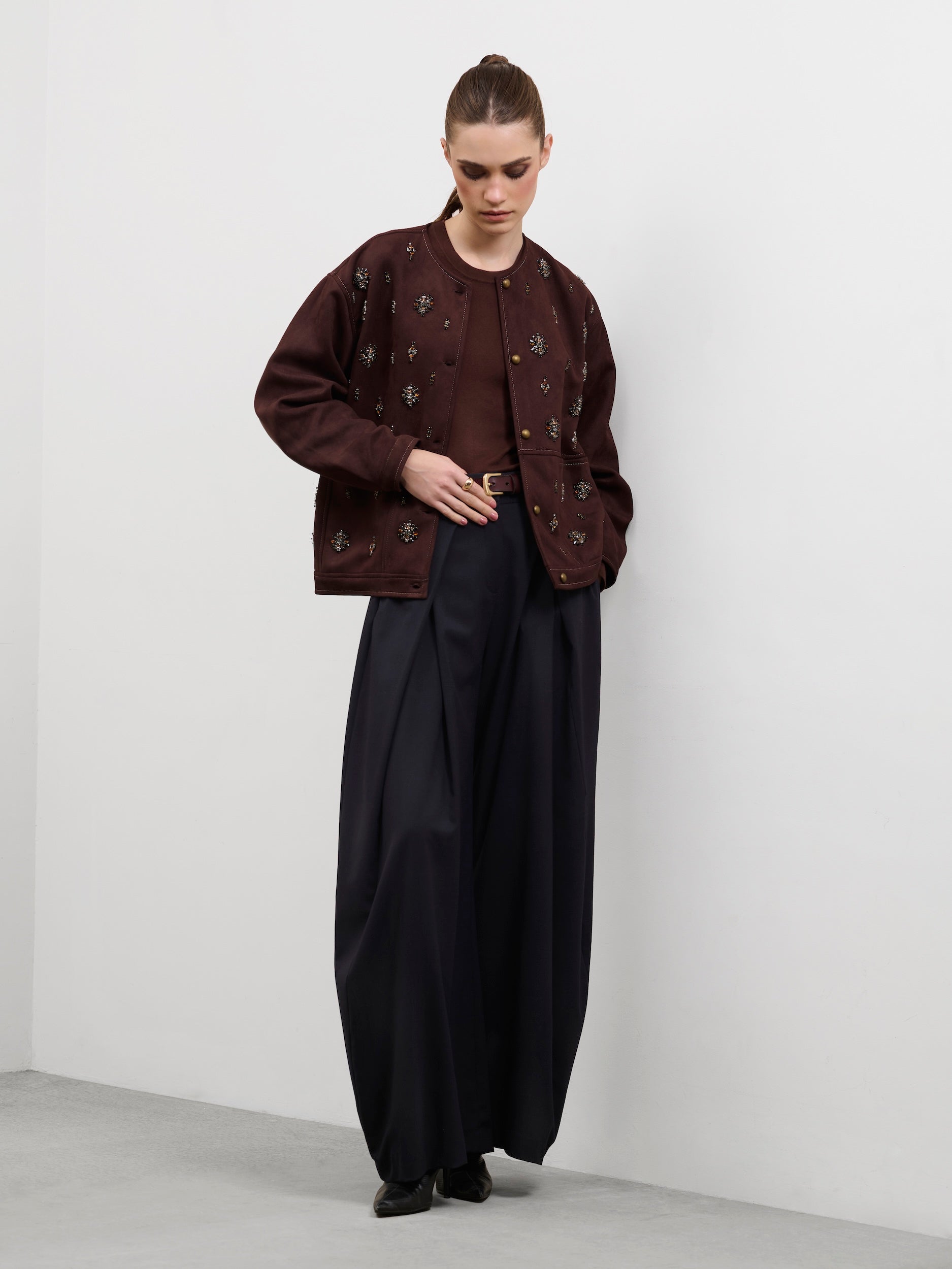 MOSAIC EMBELLISHED JACKET