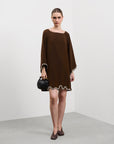 MOCHA SHIFT DRESS