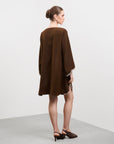 MOCHA SHIFT DRESS