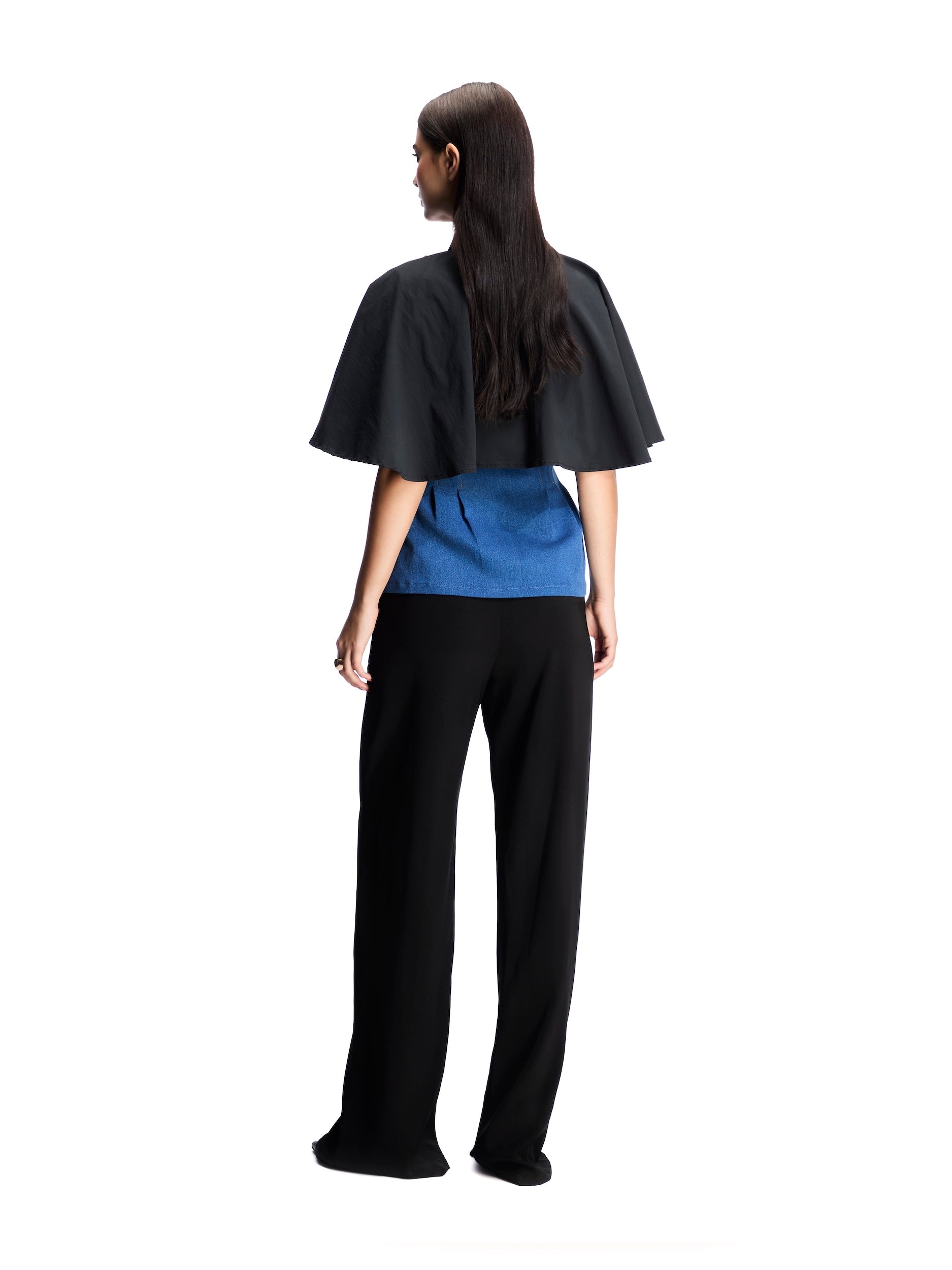 CAPE CORSET TOP