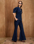 VICTORIA DENIM  TOP