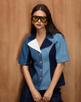 BIANCA DENIM TOP