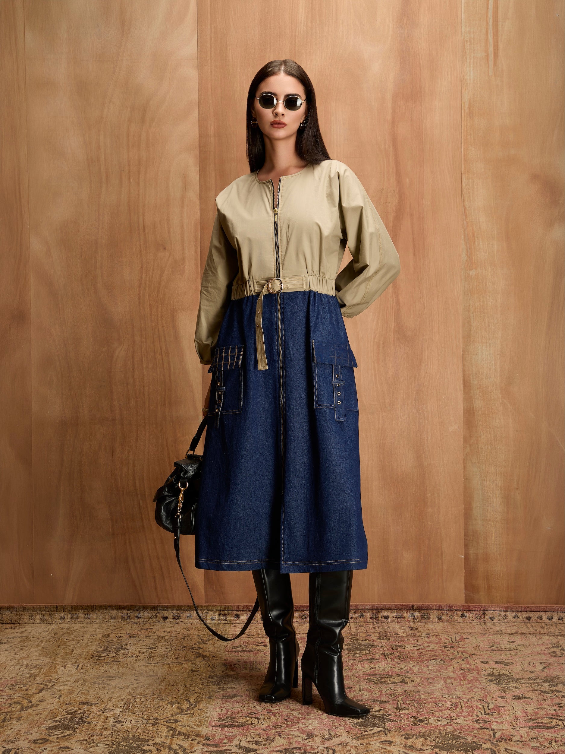 NORI DENIM DRESS
