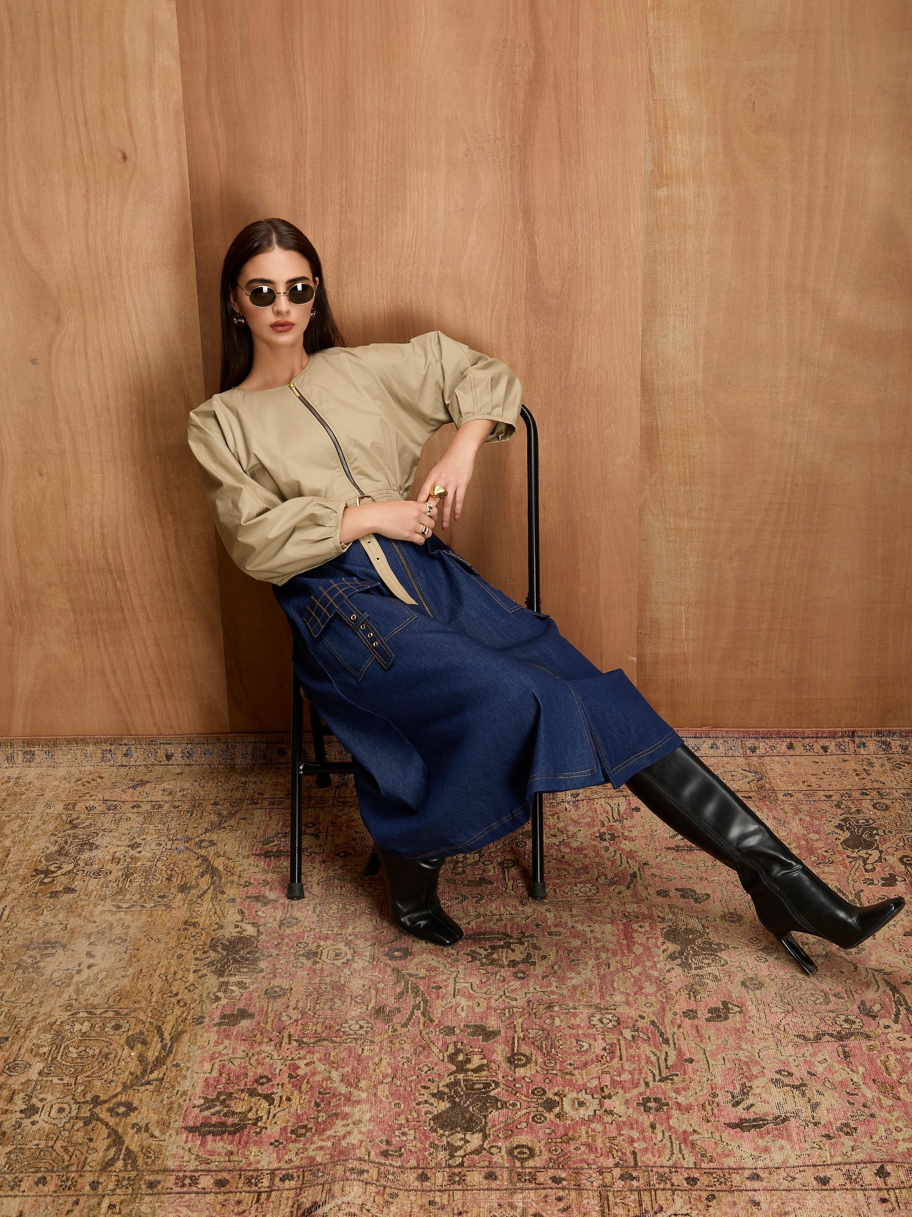 NORI DENIM DRESS