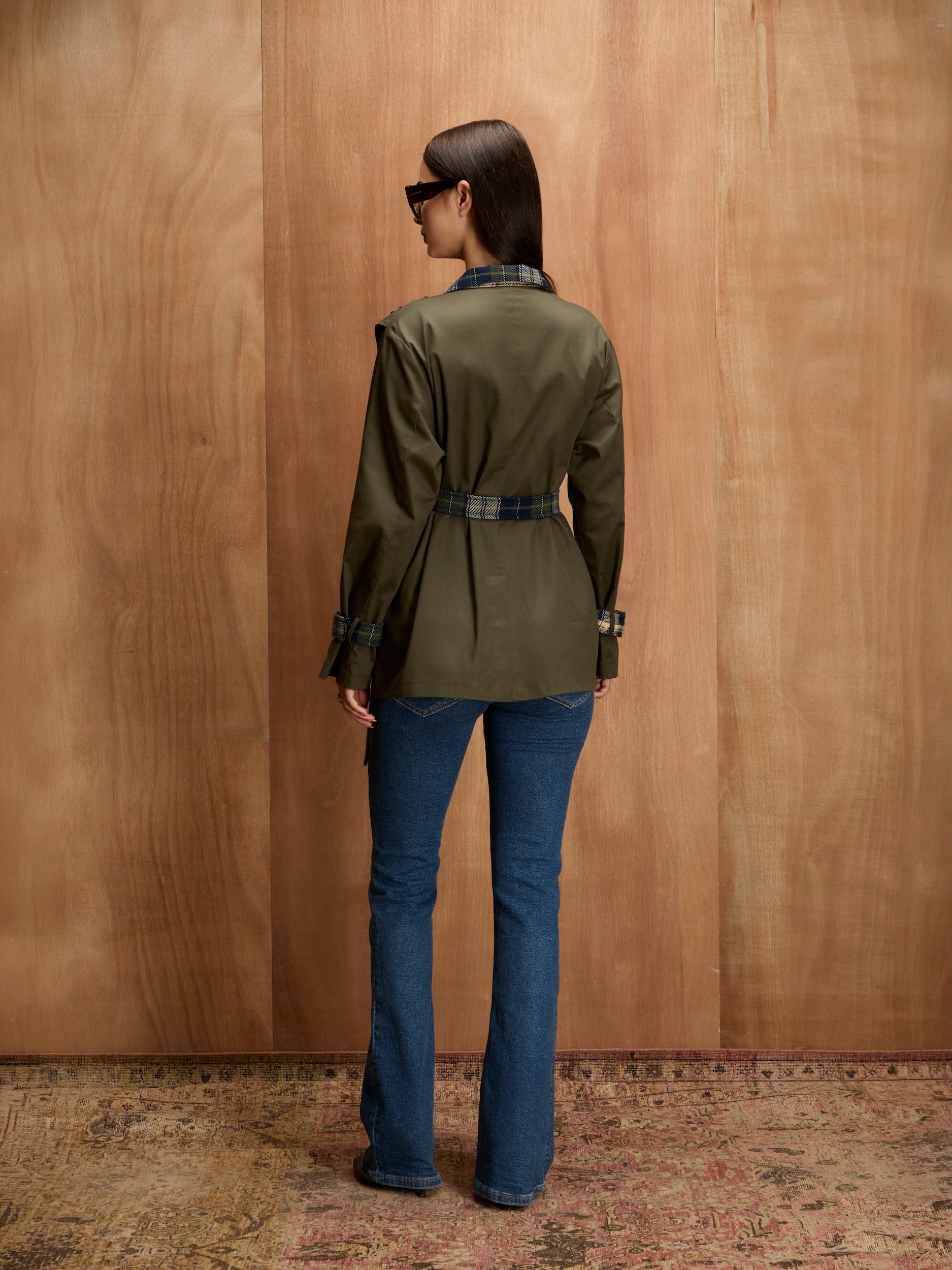 CHELSEA EMBELLISEHED TRENCH