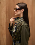 CHELSEA EMBELLISEHED TRENCH