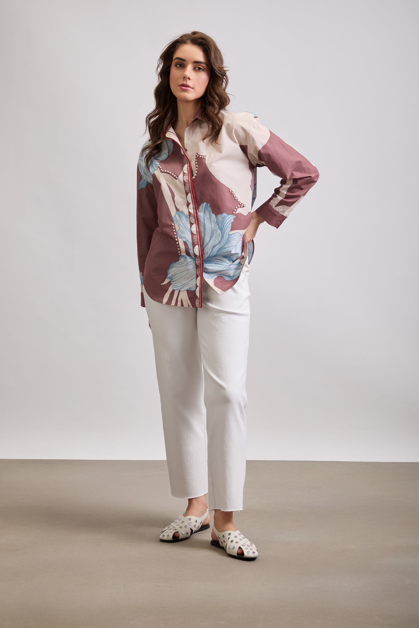 STATEMENT FLORAL SHIRT