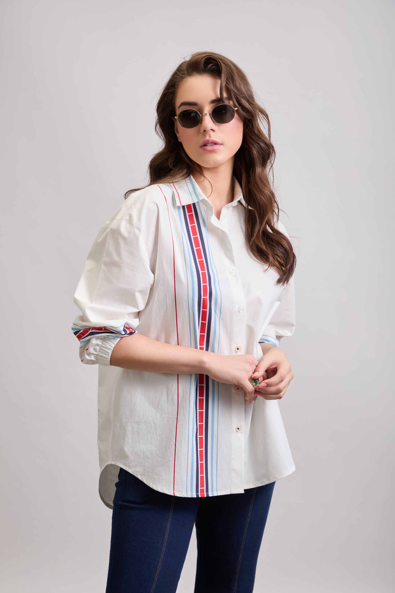 BRICK STRIPE SHIRT