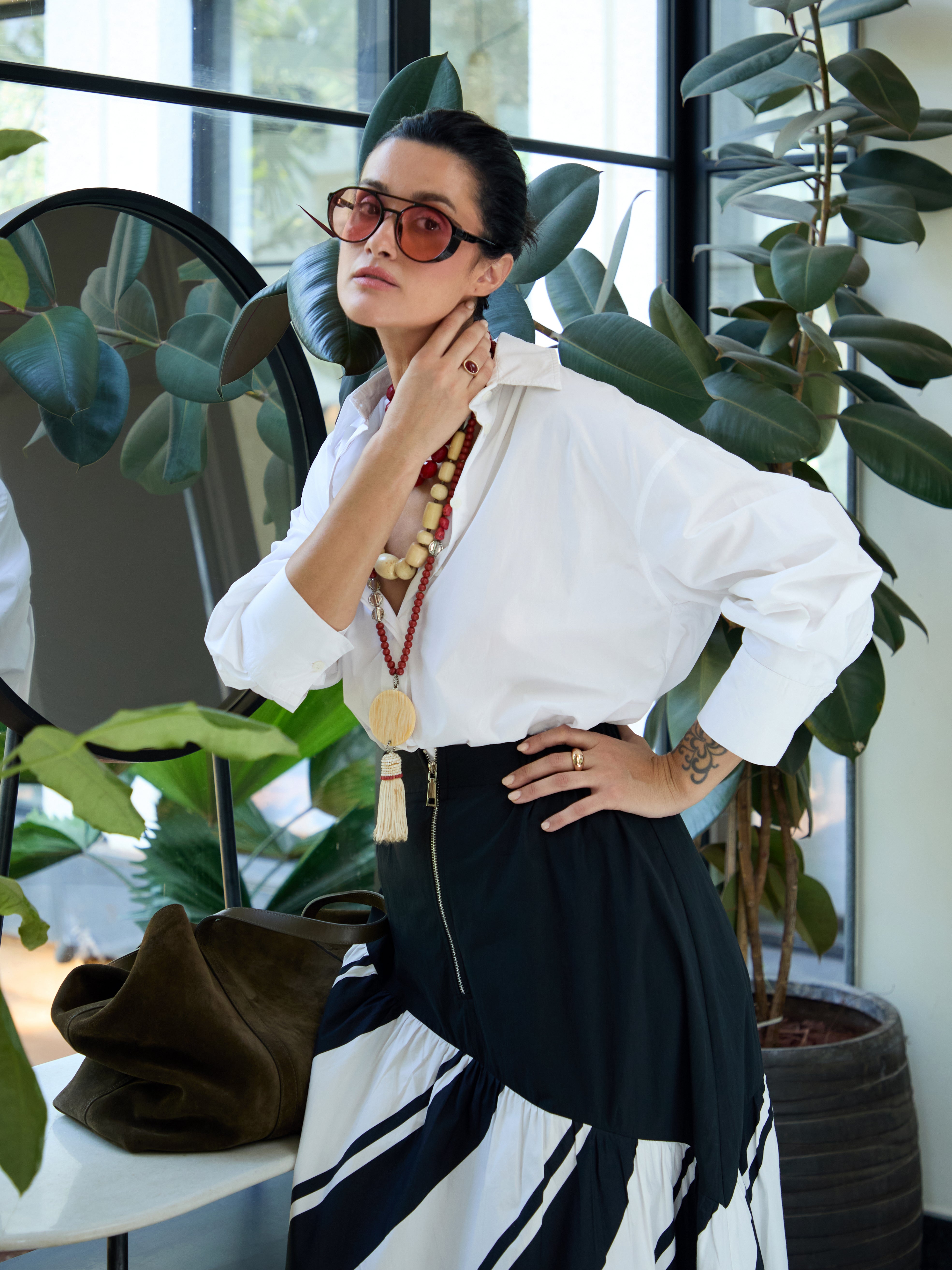 PORTOFINO MIDI SKIRT