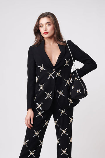 JEWELLED OPULENCE BLAZER