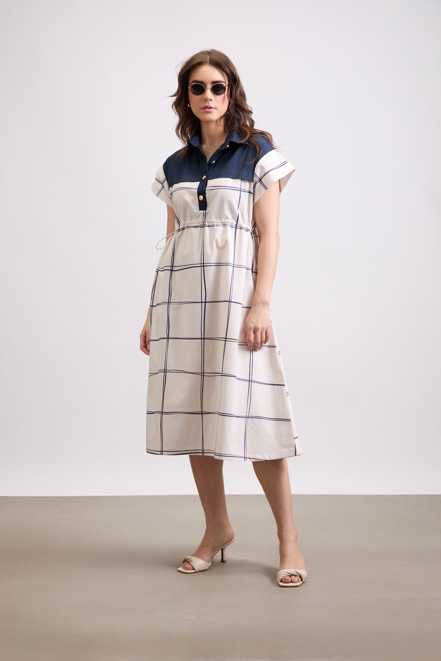 CHECKERED MACK DRESS