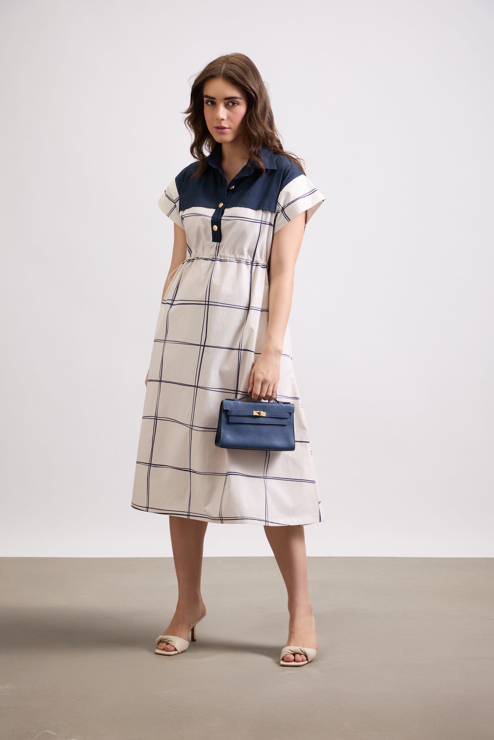 CHECKERED MACK DRESS