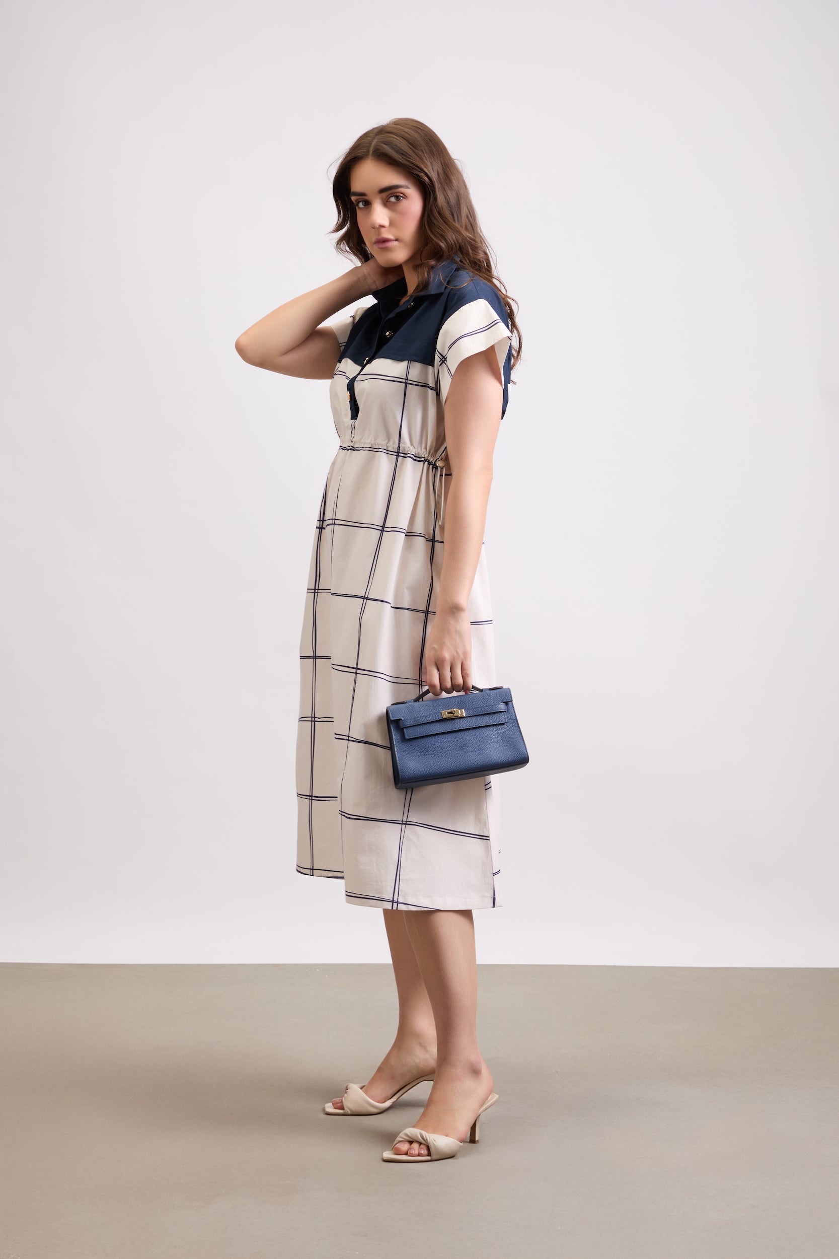 CHECKERED MACK DRESS