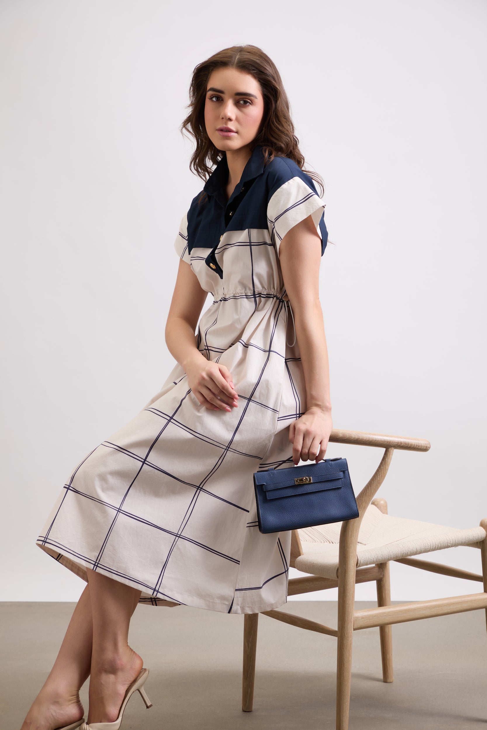 CHECKERED MACK DRESS