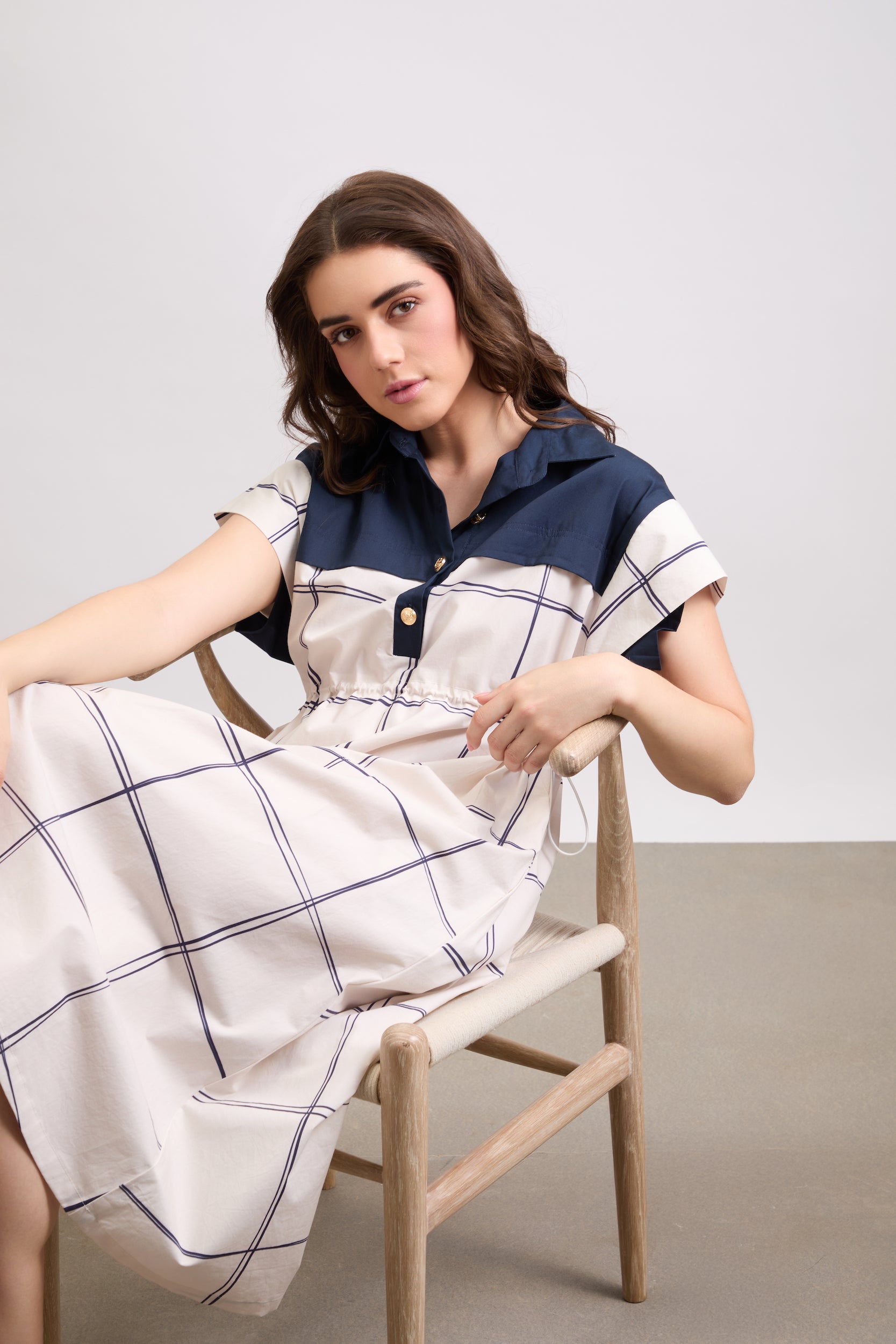 CHECKERED MACK DRESS