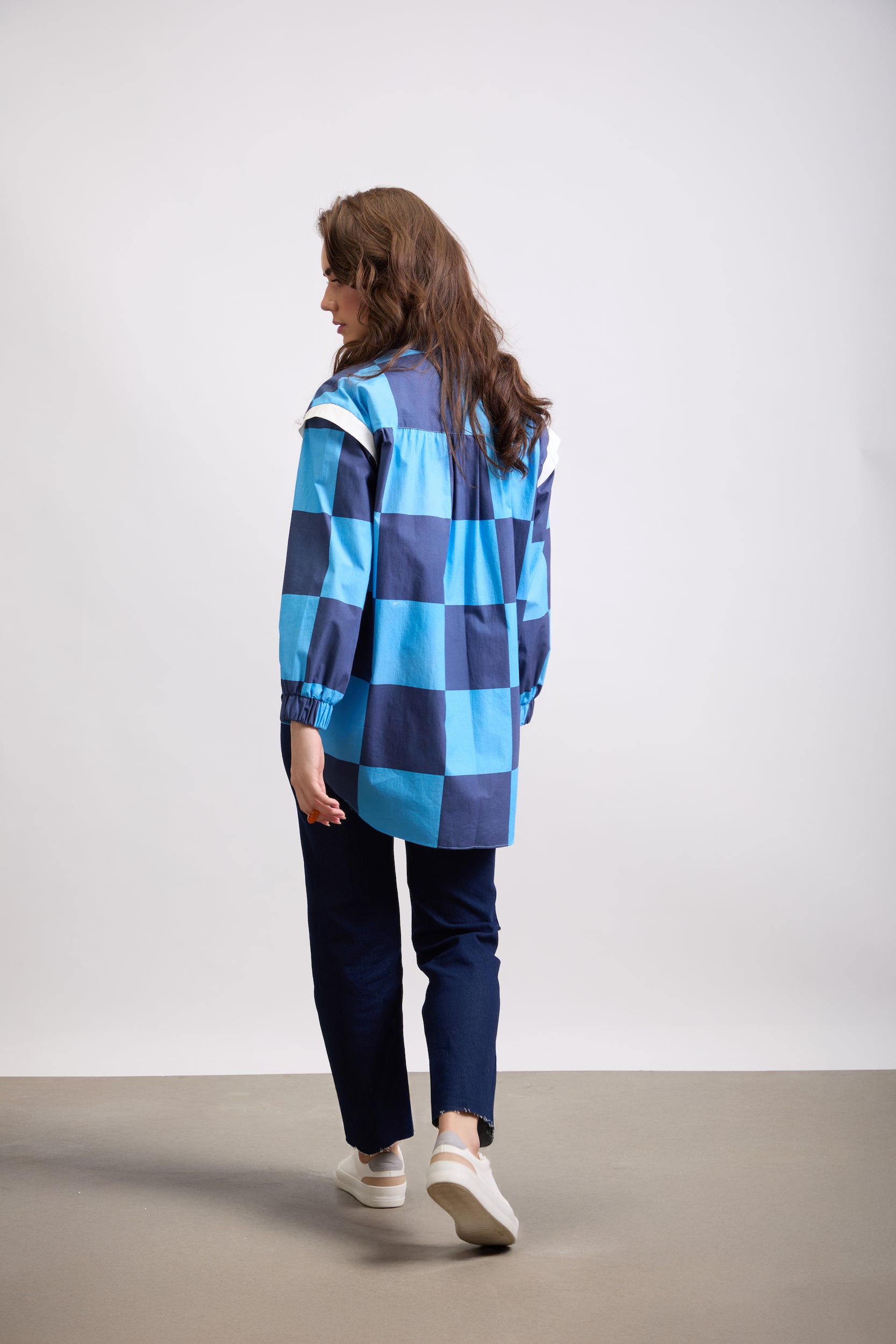 CHECKBOARD PALM SHIRT