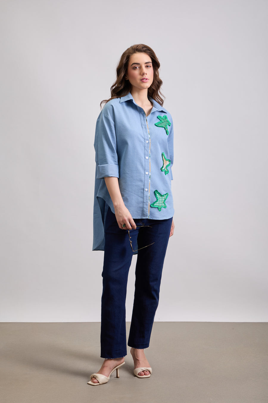 MEHAK BAKSHI IN OUR STAR STUDDED SHIRT