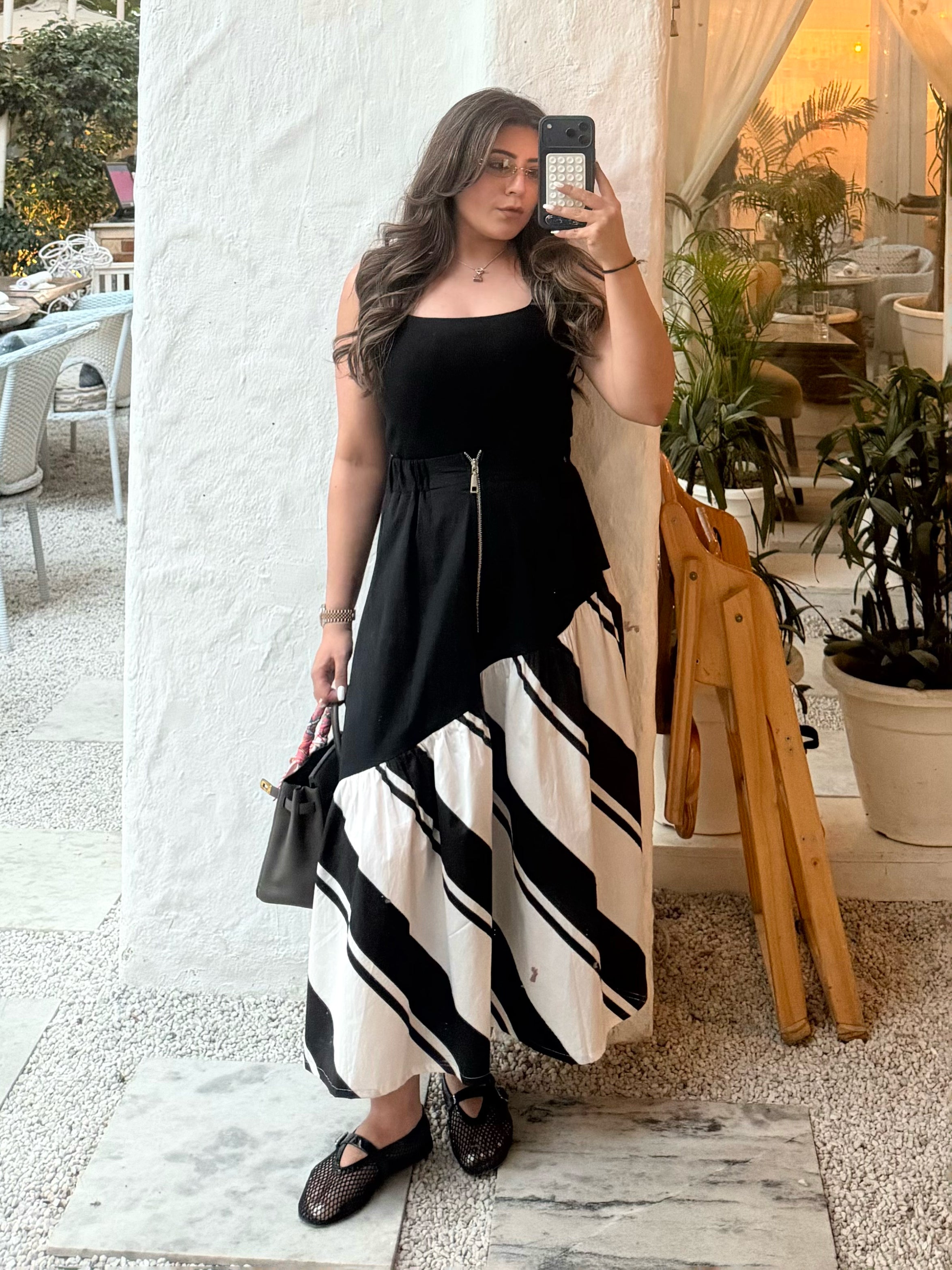 MEGHNA PAHWA IN OUR PORTOFINO MIDI SKIRT