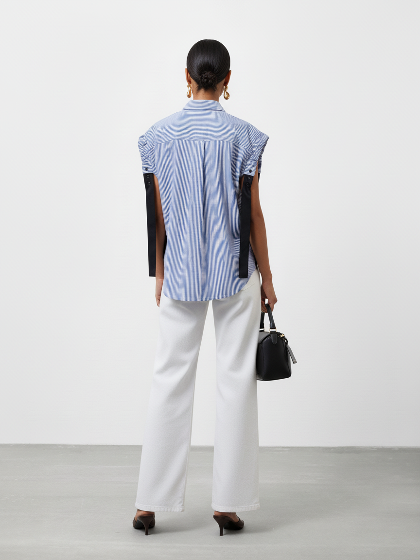 UPGRADE STRIPE SHIRT