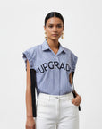 UPGRADE STRIPE SHIRT